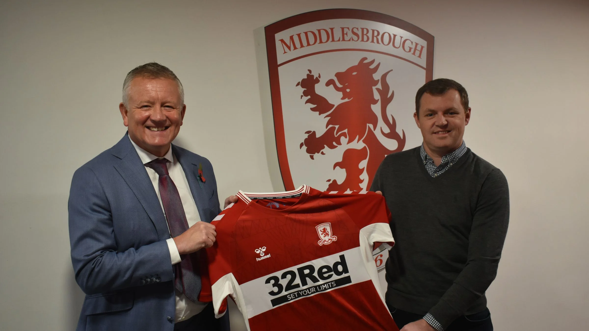 Крис Уайлдер (слева) / ФК Мидлсбро