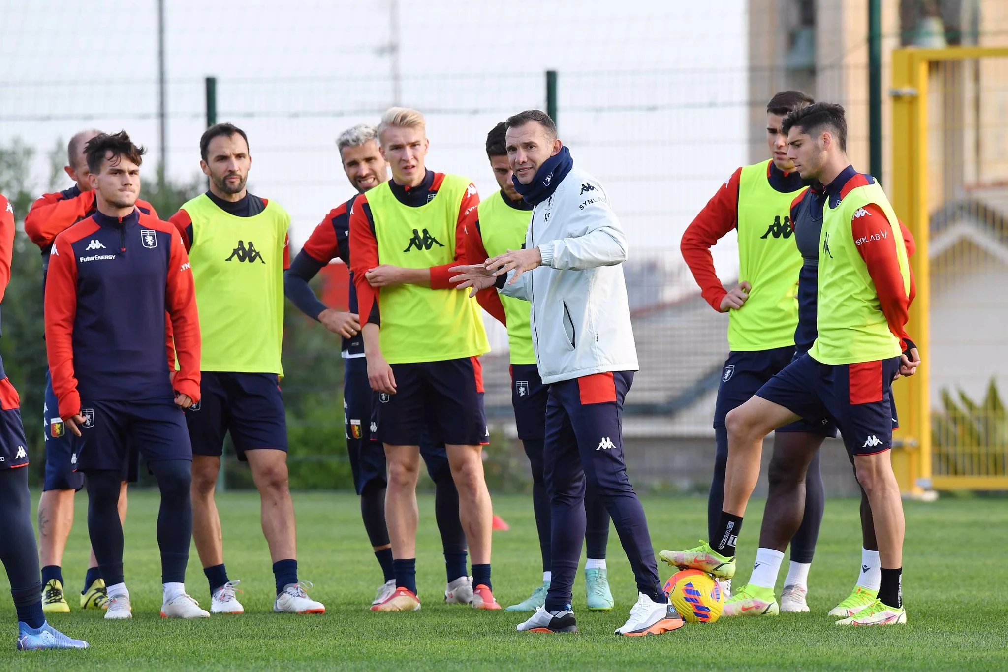 Андрій Шевченко вже розпочав роботу в Дженоа / фото: ФК Дженоа