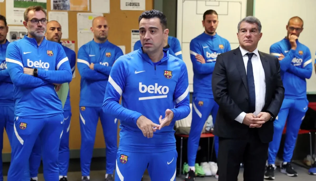 Хави и его команда / ФК Барселона