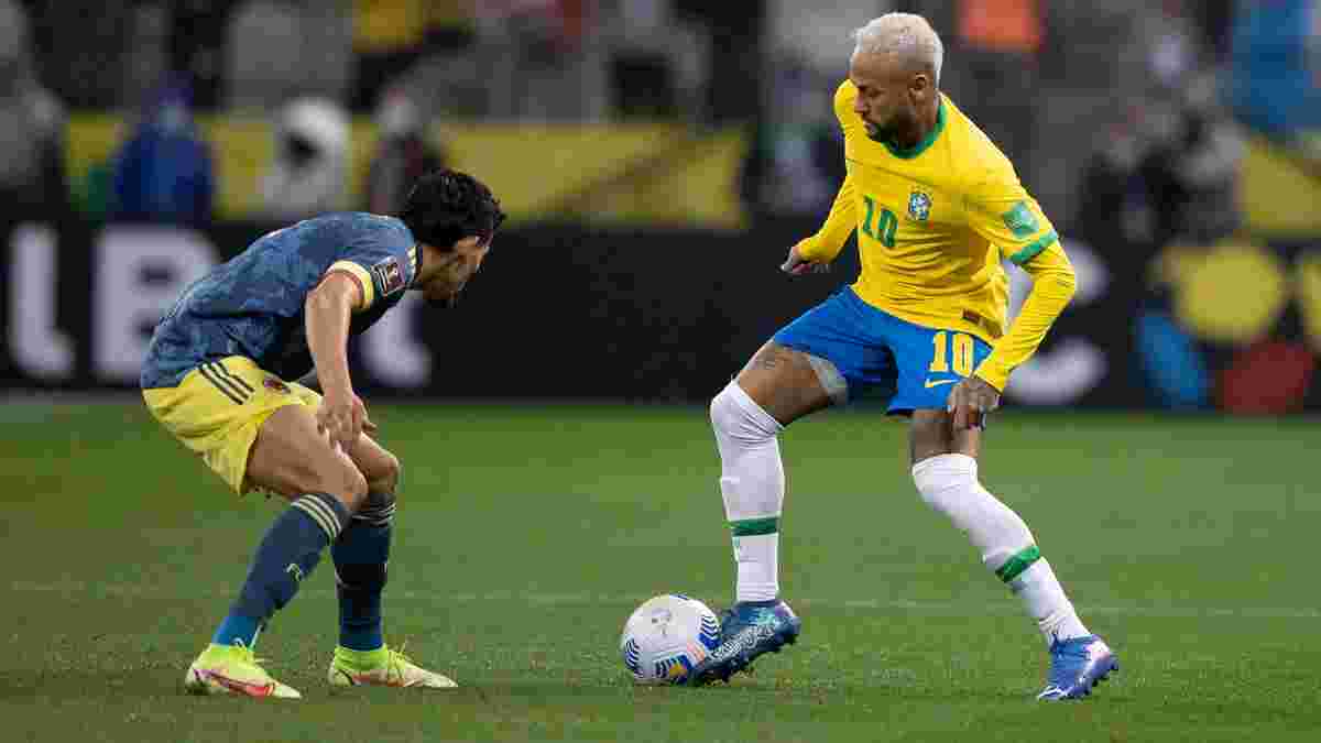 Бразилия с рекордом одолела Колумбию, Рамирес не спас Венесуэлу от Эквадора, Перу разгромил Боливию: отбор ЧМ-2022