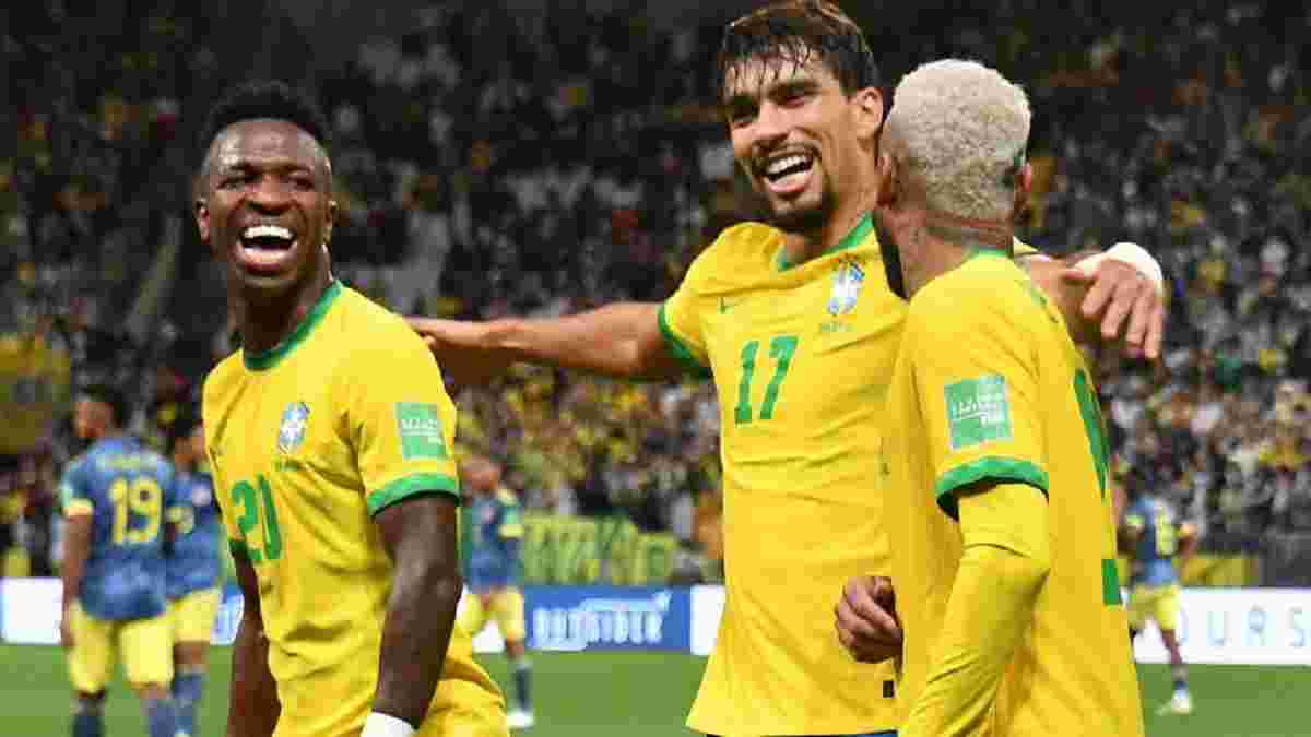 Бразилия досрочно вышла на ЧМ-2022