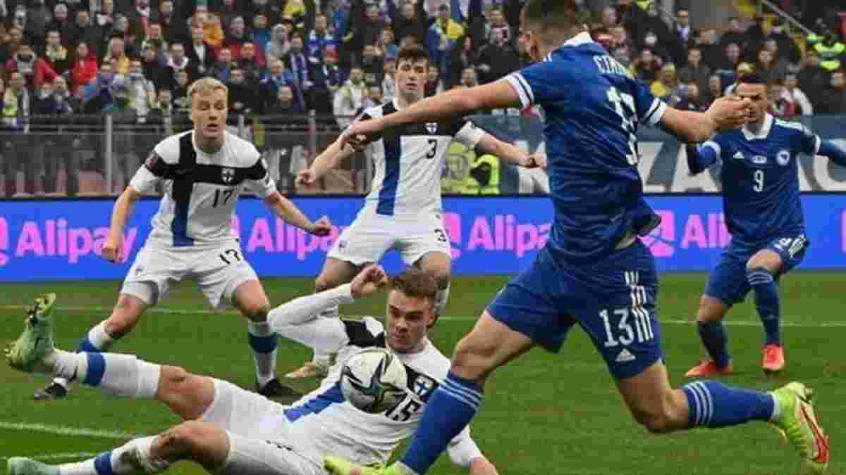 Боснія і Герцеговина – Фінляндія – 1:3 – відео голів та огляд матчу