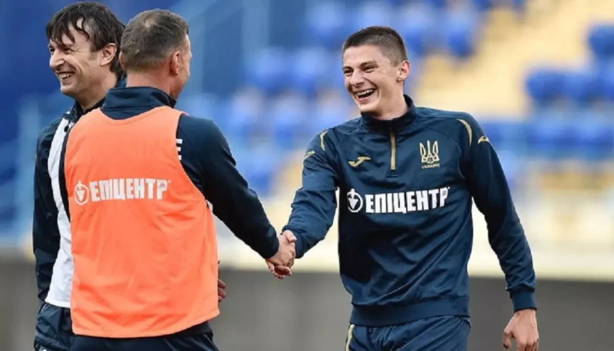 Андрій Шевченко і Віталій Миколенко / УАФ