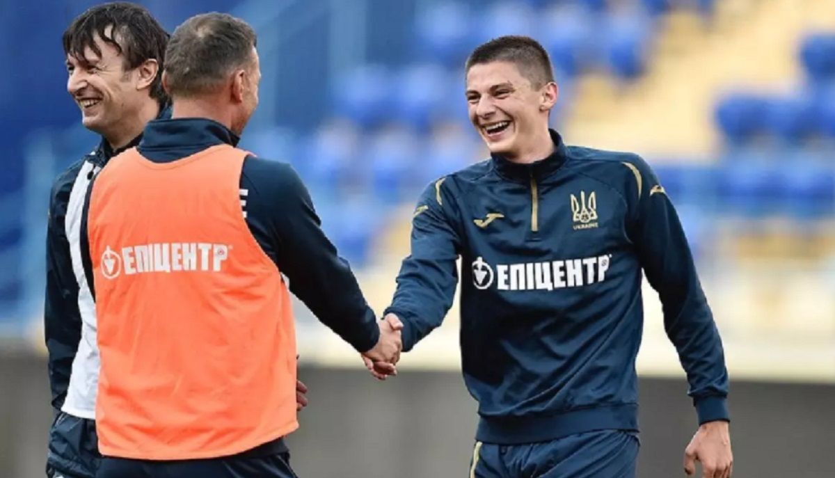 Андрей Шевченко и Виталий Миколенко / УАФ