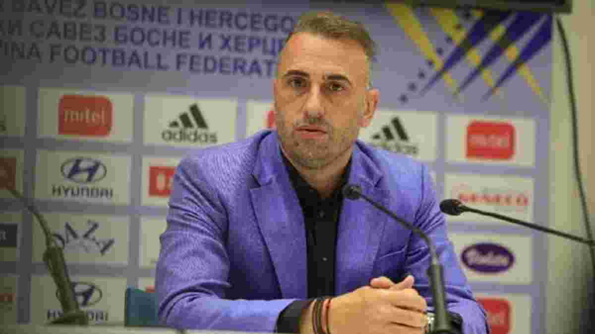 "Потрібна буде холодна голова": наставник Боснії і Герцеговини перед матчем з Фінляндією згадав про Україну