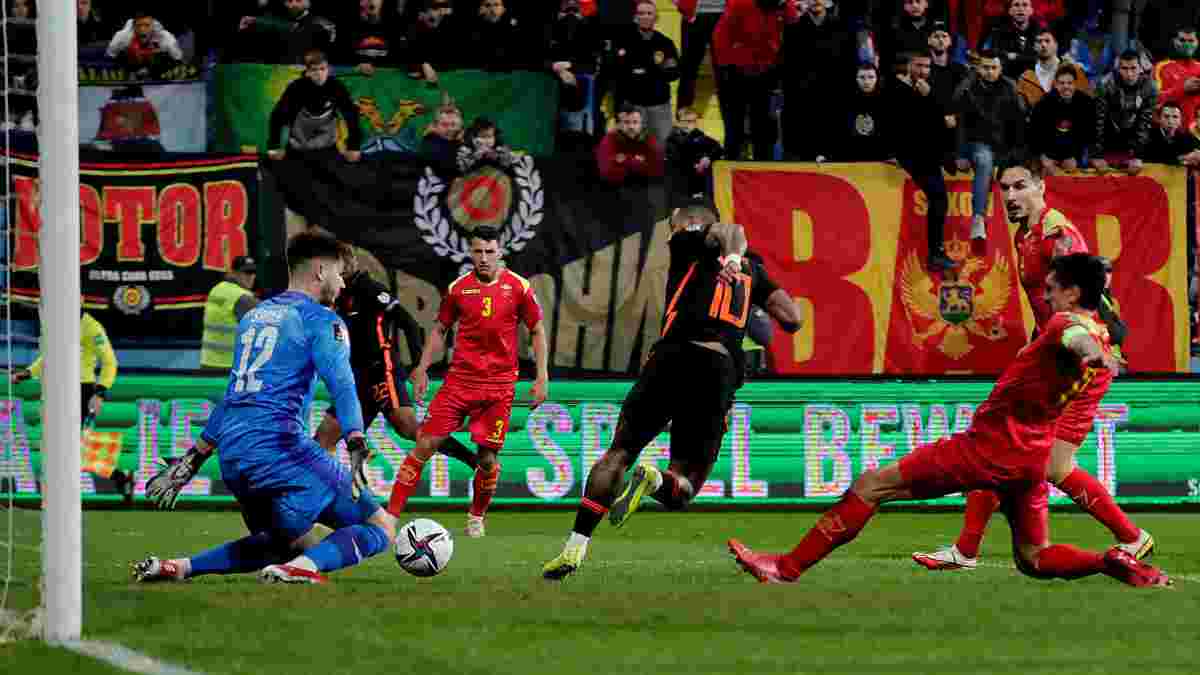Бесполезная красота от Депая в видеообзоре матча Черногория – Нидерланды