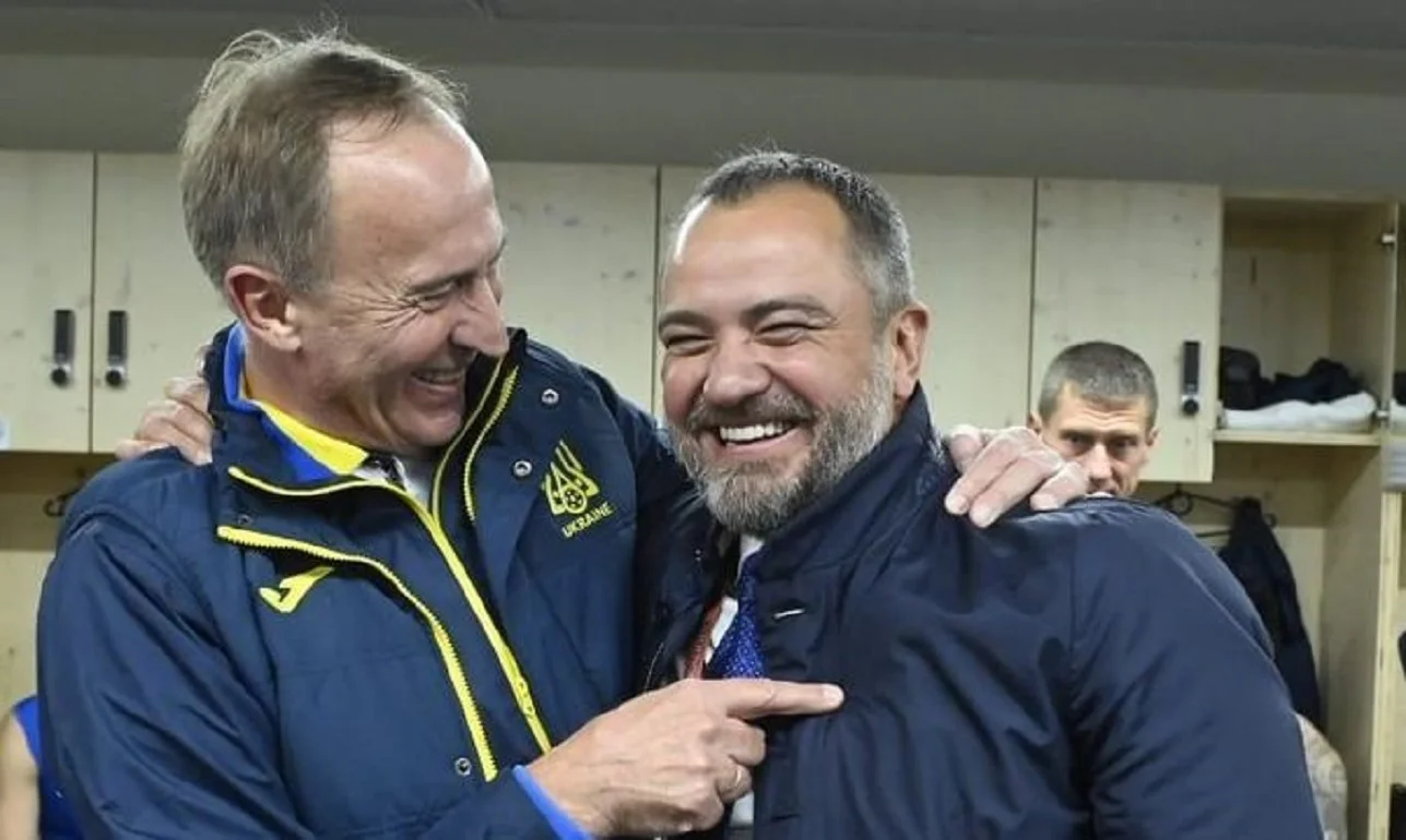 Петраков и Павелко / Фото из соцсетей