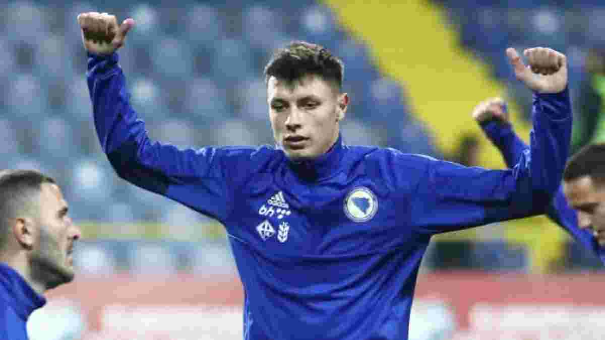 "У сборной Украины было два хороших момента и – два гола": защитник боснийцев пожаловался на роковое невезение