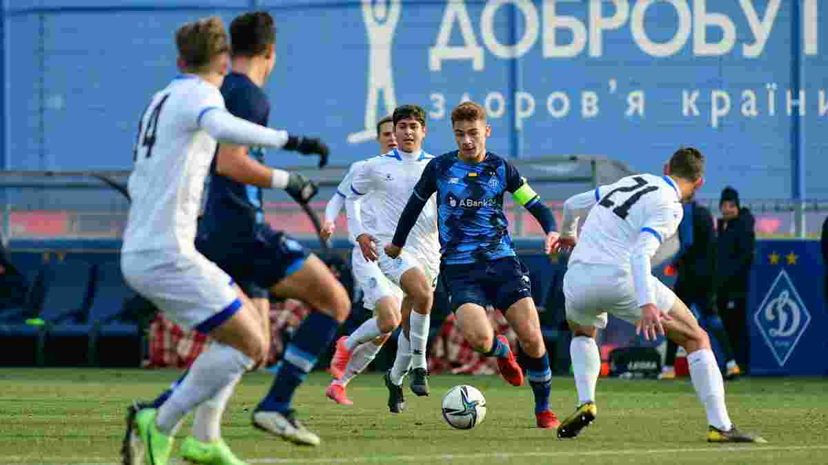 Динамо U-19 знищило Чорноморець 8-ма голами – тайм для Бурди, дубль капітана та черговий гол Діалло