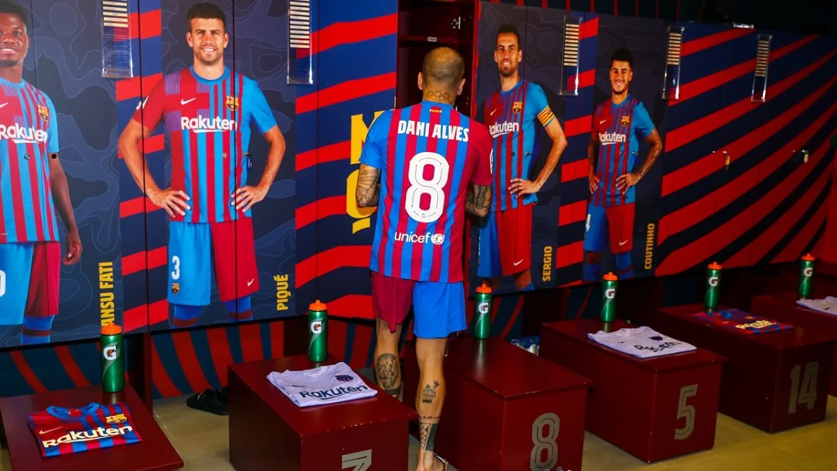 Дані Алвес / Twitter Барселони