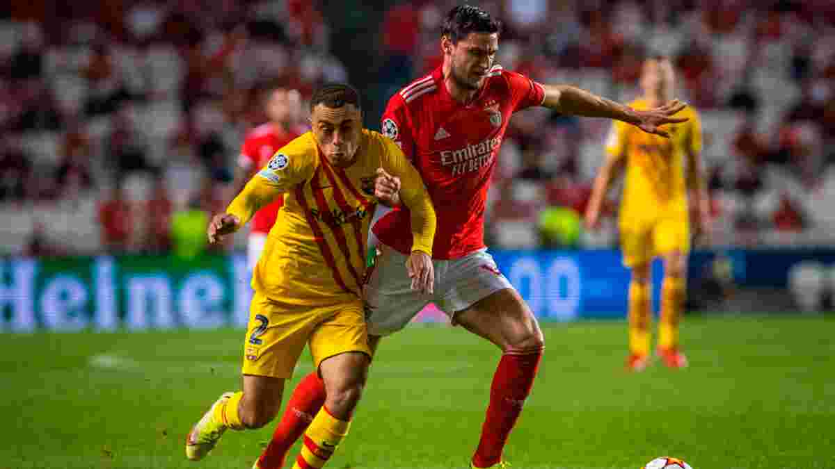 Барселона – Бенфика: Яремчук попал в стартовый состав на матч Лиги чемпионов