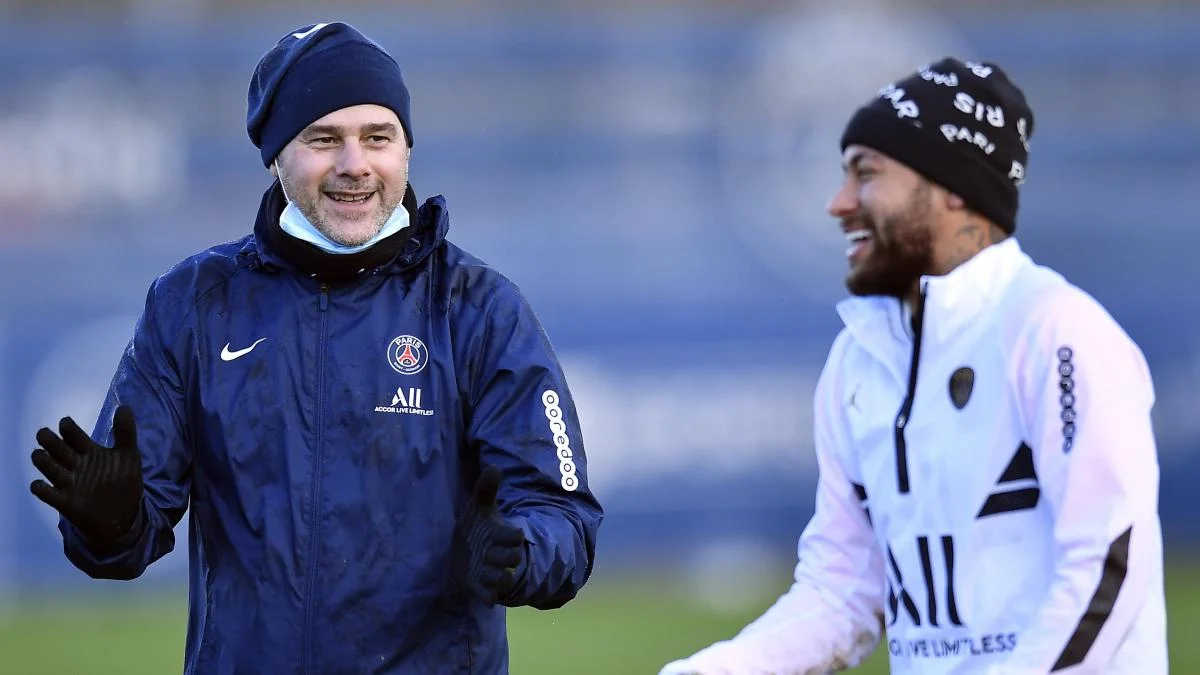Маурісіо Почеттіно та Неймар / Фото ПСЖ