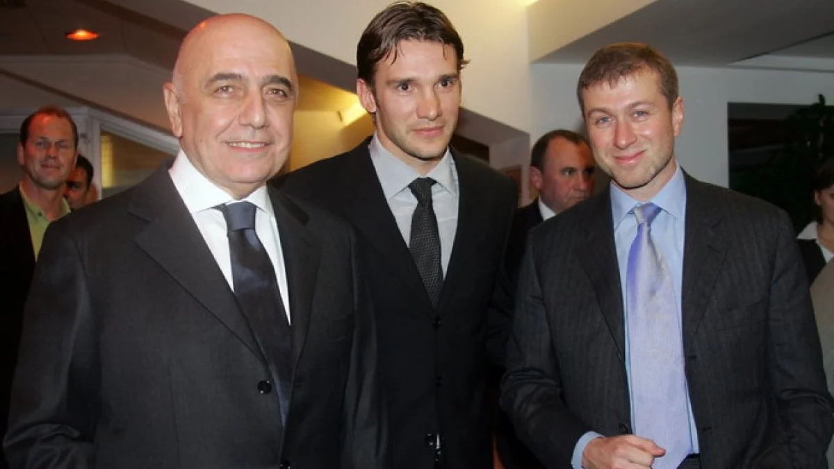 Галліані, Шевченко та Абрамович / Reuters