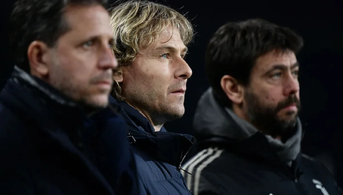 Фабио Паратичи, Павел Недвед и Андреа Аньелли / AFPS