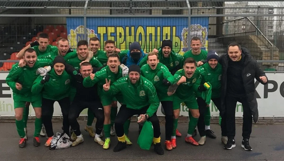 Игроки тернопольской Нивы / фото: ФК Нива Т