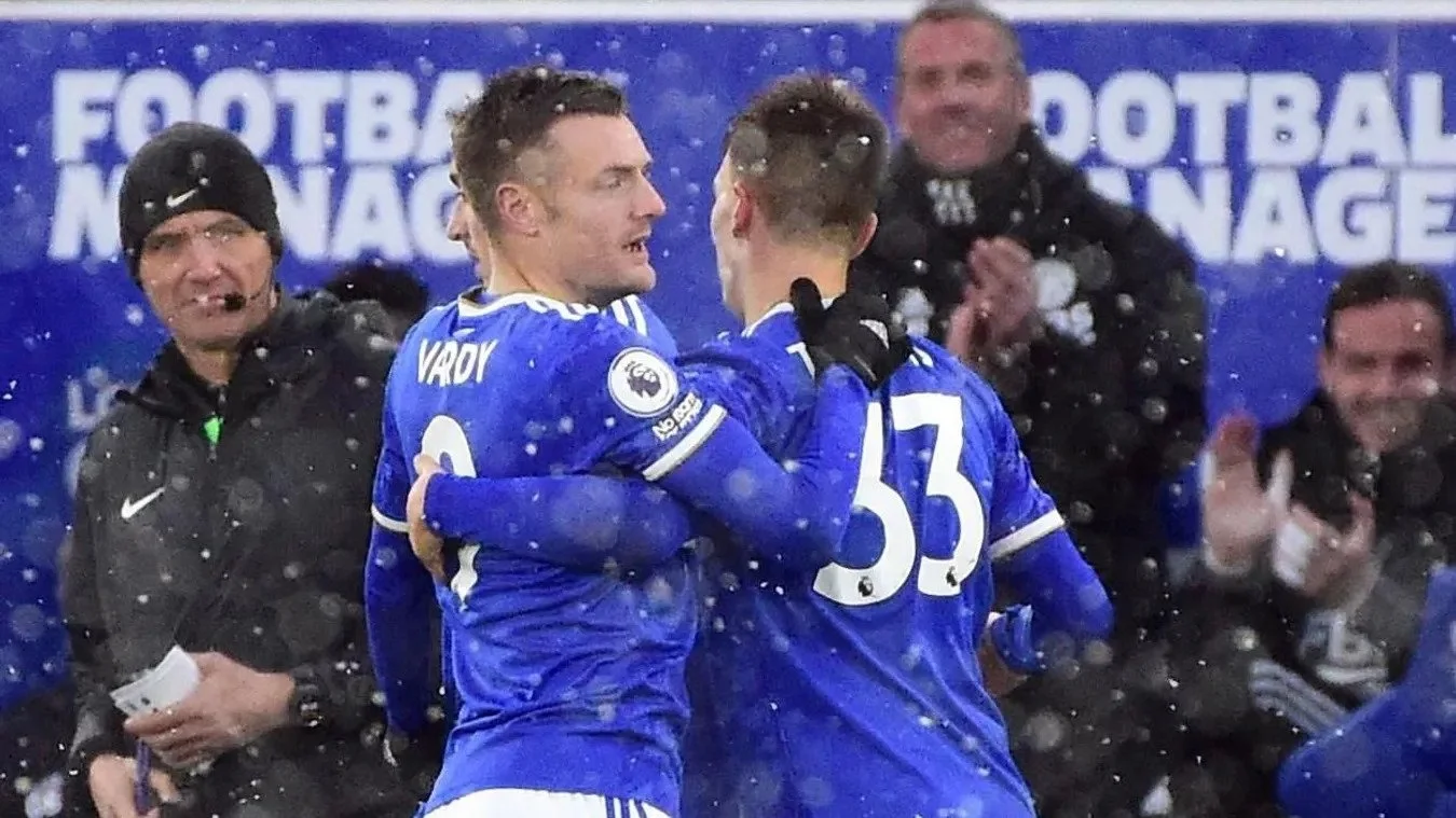 Джейми Варди (слева) / официальный сайт АПЛ