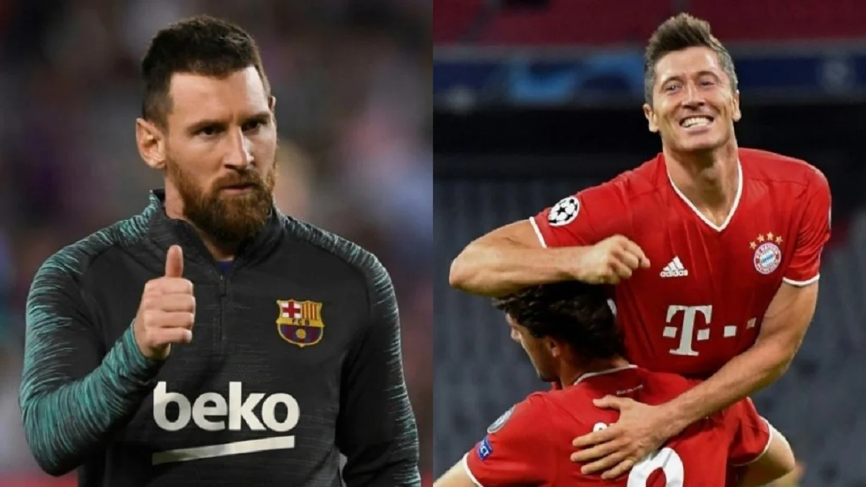 Мессі та Лєвандовскі / Колаж BeSoccer