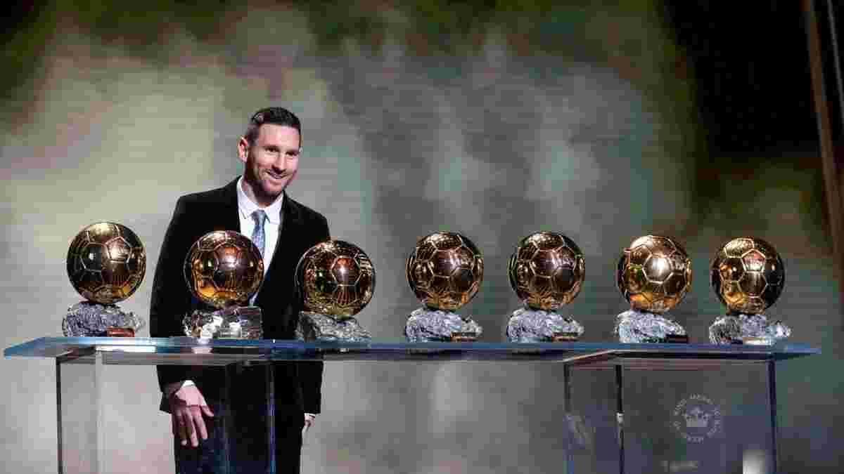 "Золотий м'яч 2021": Мессі на 7 вершині, історичне падіння Роналду, призи для Лєвандовскі, Барселони і Челсі