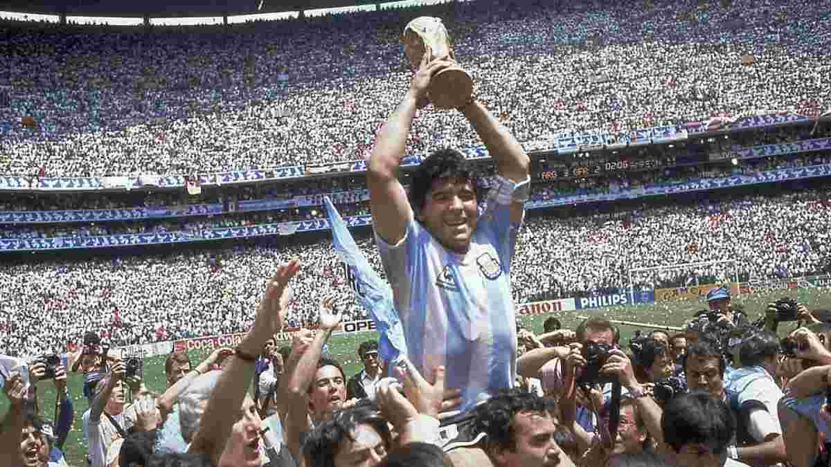 Президент Наполі яскраво анонсував товариський матч із Аргентиною на честь Марадони