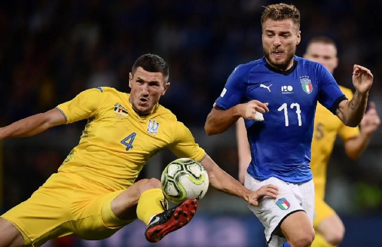 Италия – Украина / Фото AP