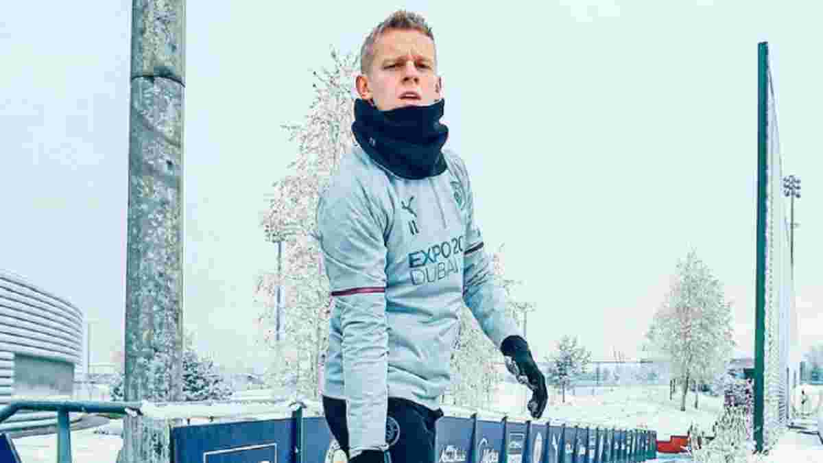 "Краще бережись": Манчестер Сіті опублікував атмосферні фото зимового тренування із Зінченком в головній ролі