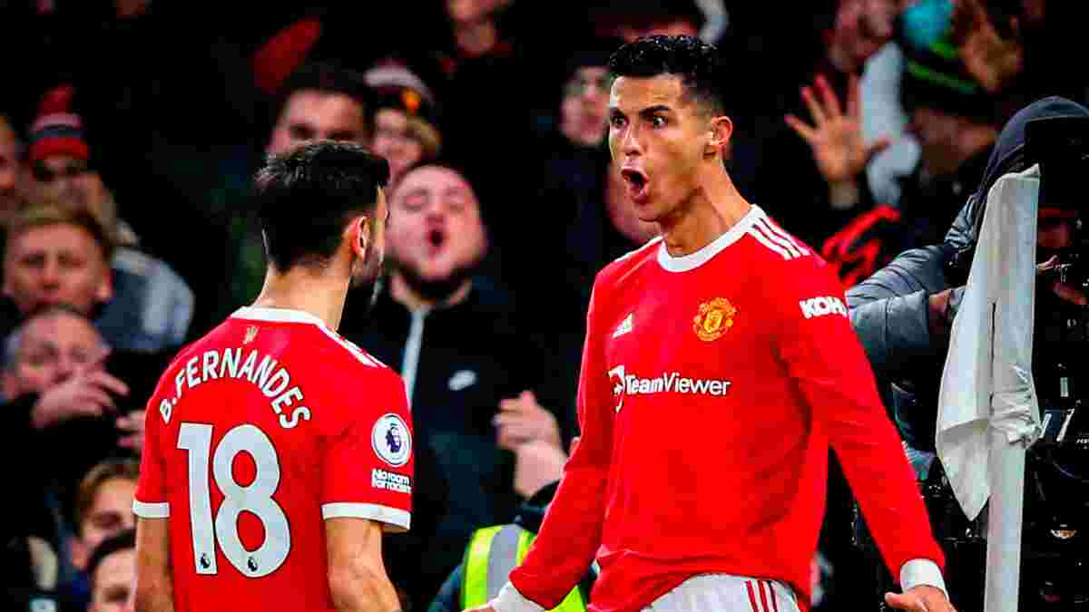Манчестер Юнайтед победил Арсенал в эффектной перестрелке с пятью голами – Роналду оформил исторический дубль 