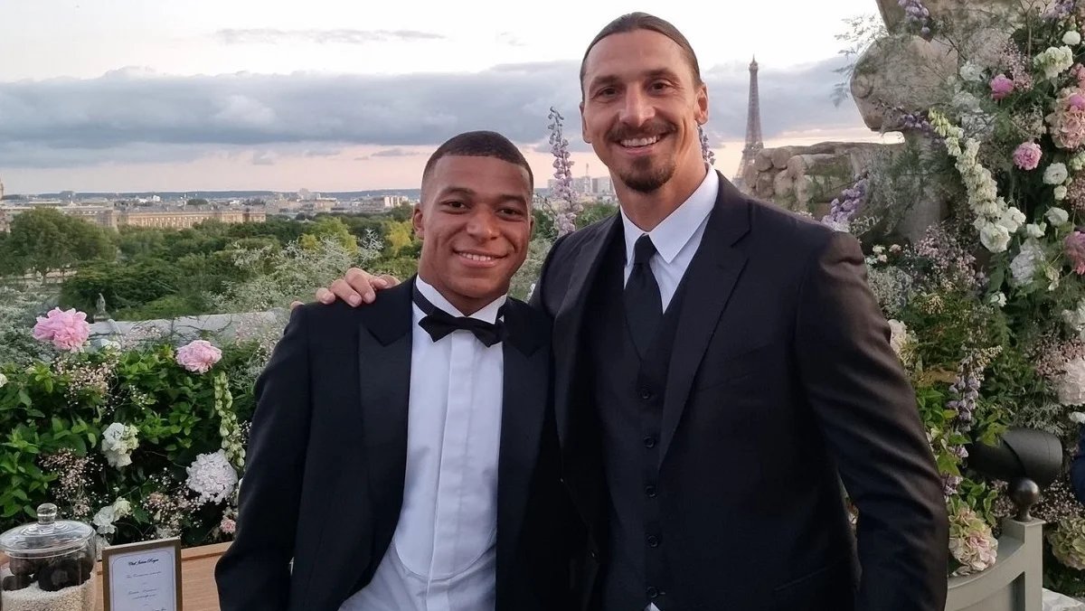 Килиан Мбаппе и Златан Ибрагимович / Соцсети француза