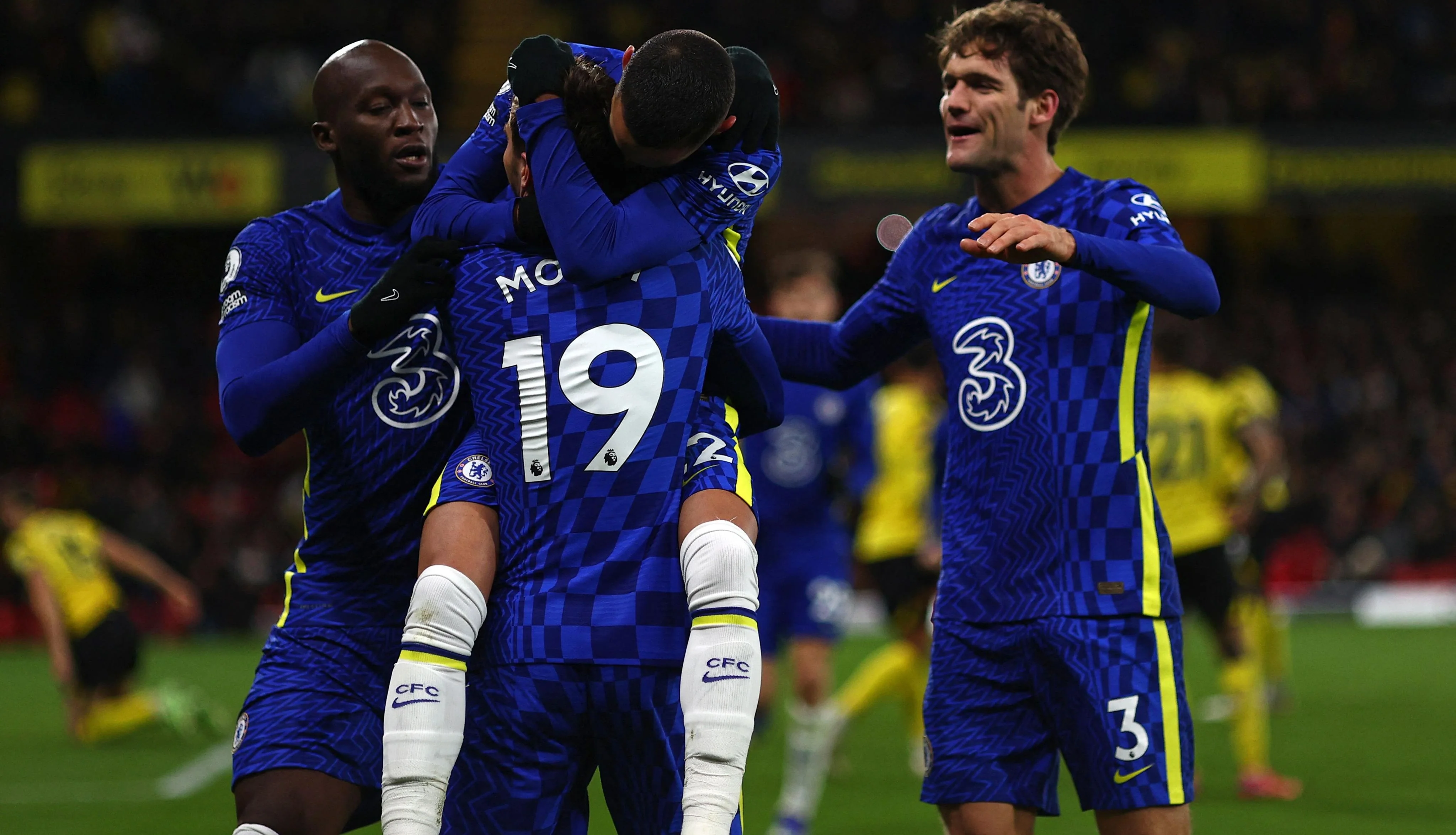 Радість гравців Челсі / офіційний твіттер АПЛ