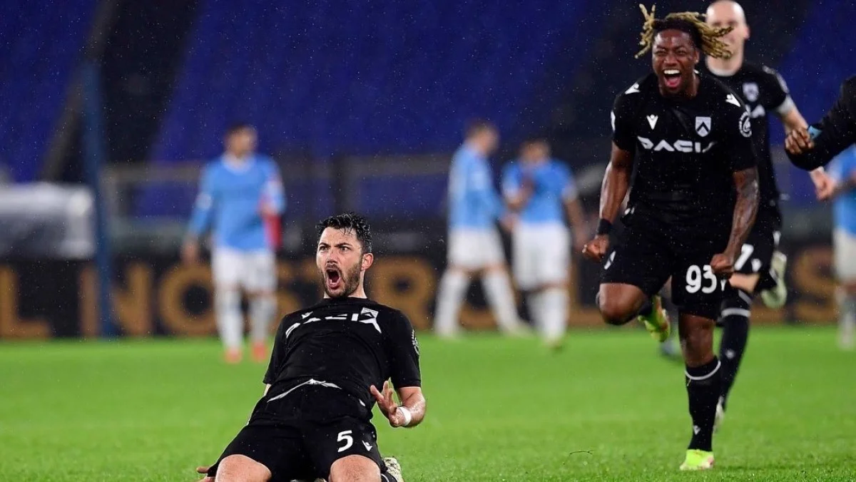 Радість гравців Удінезе / фото: ФК Удінезе