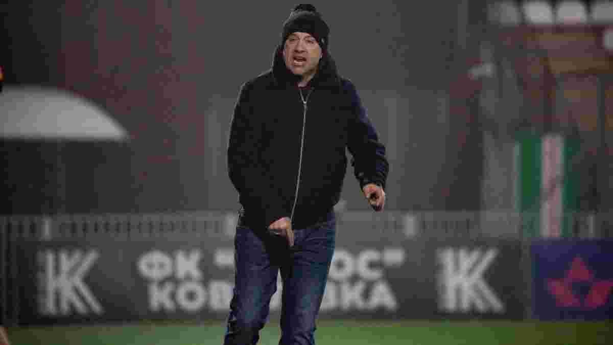 Вирт – о состоянии газона на матче Верес – Динамо: "Когда мы увидели его, поняли, что футбола будет мало"