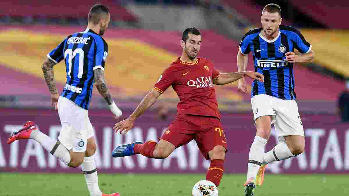 Рома – Интер – 0:3 – видео голов и обзор матча