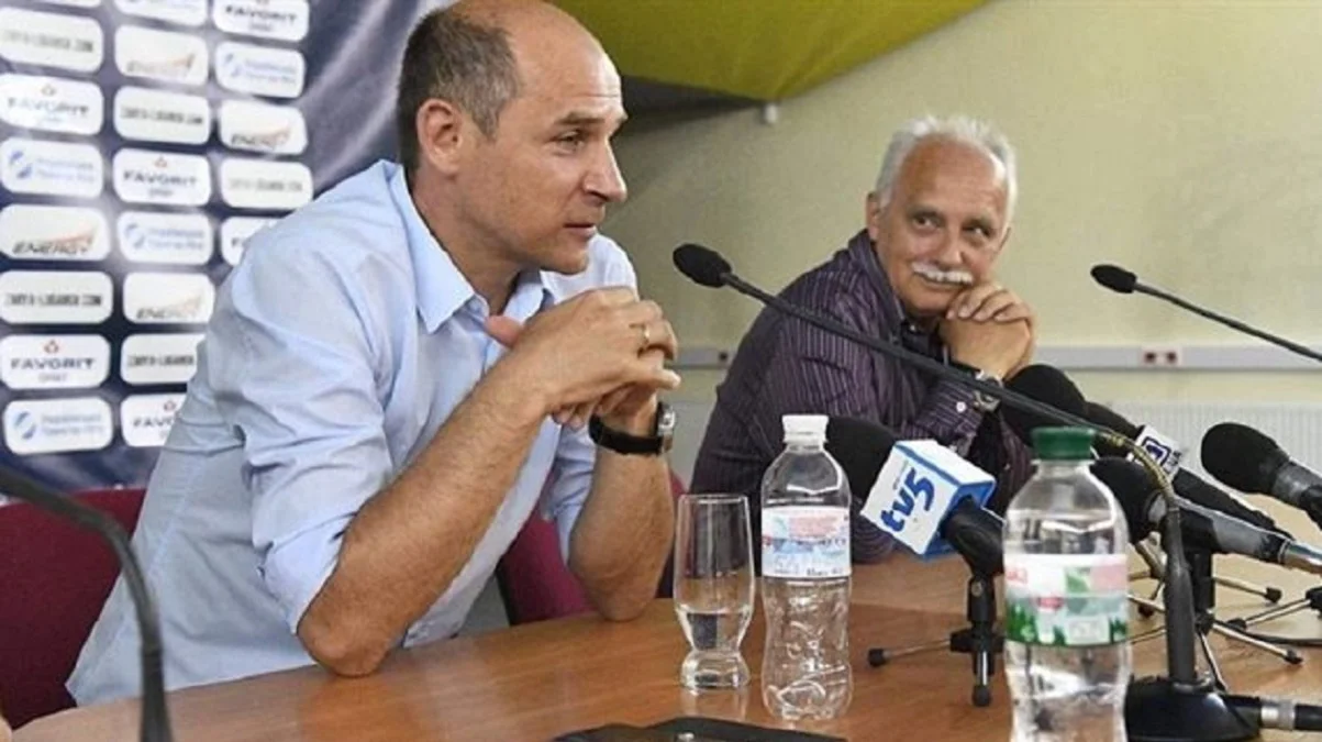 Виктор Скрипник и Сергей Рафаилов / ФК Заря