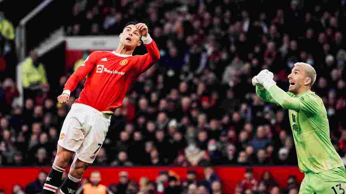 Роналду лаконічно висловився про дебютну перемогу Рангніка у Манчестер Юнайтед