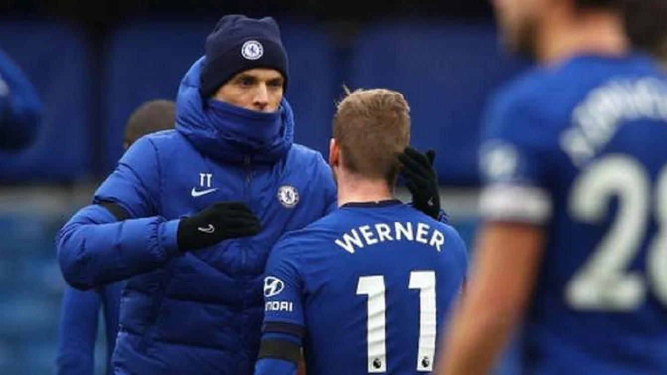 Томас Тухель та Тімо Вернер / Фото AP