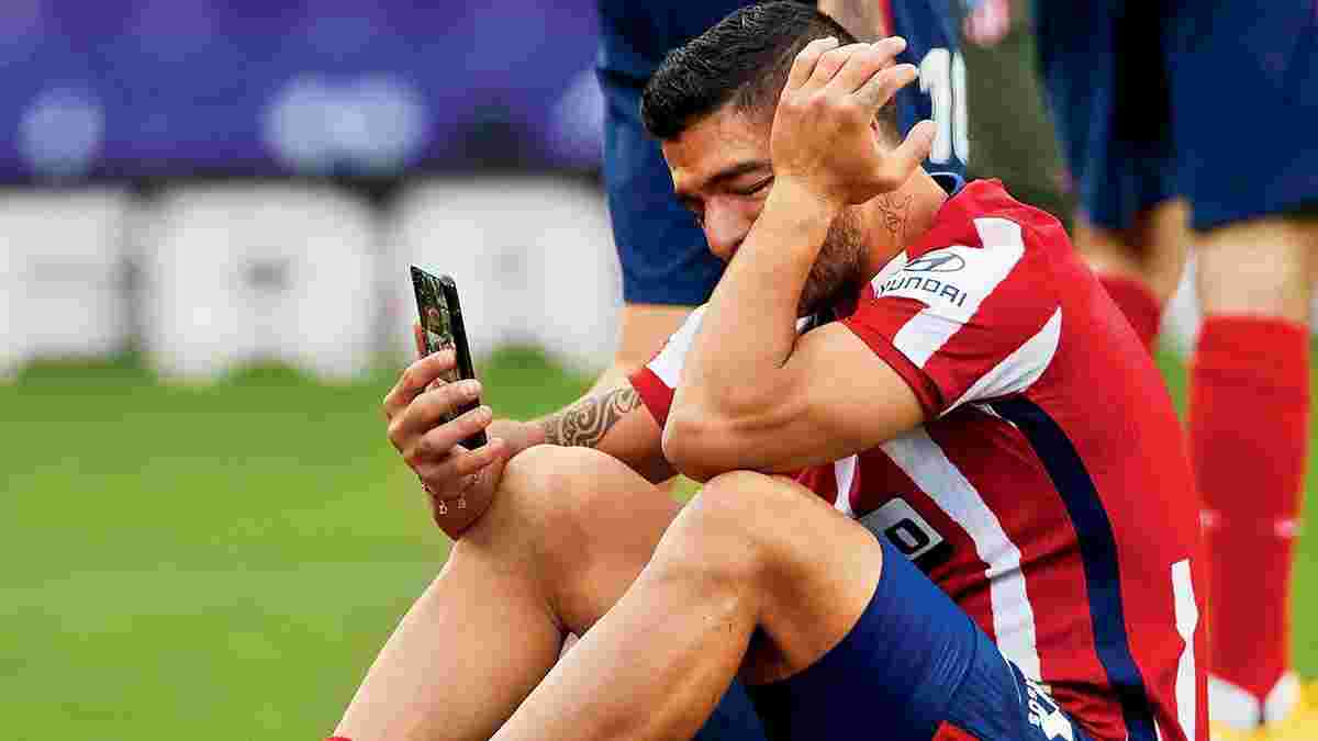 Суарес не стримав сліз після травми у матчі з Порту – зірка Атлетіко не зміг продовжити гру