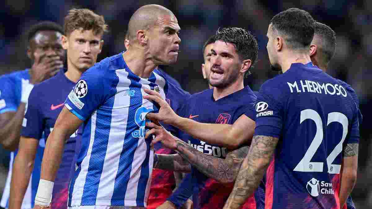 Порту – Атлетико: Пепе считает несправедливым результат матча, лишившего его команду Лиги чемпионов