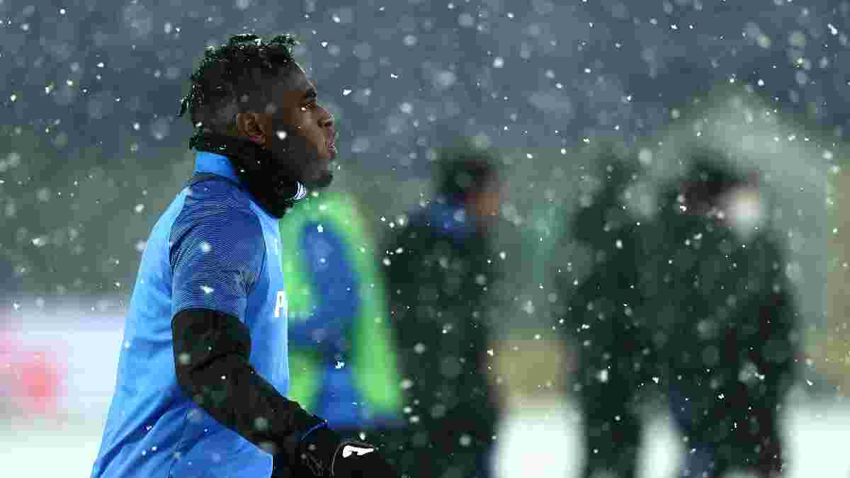Аталанта – Вильярреал: поединок Лиги чемпионов перенесли на сутки из-за сильного снегопада