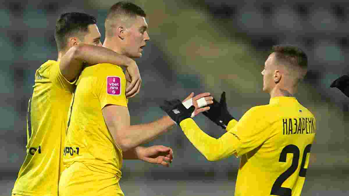 Маріуполь – СК Дніпро-1 – 0:3 – відео голів та огляд матчу