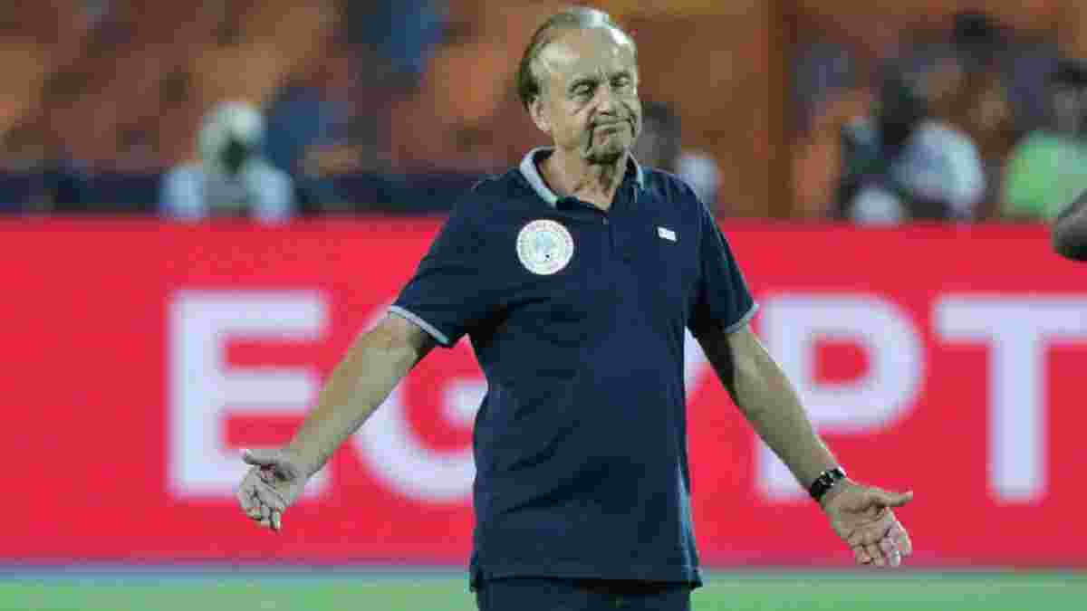 Сборная Нигерии уволила тренера-рекордсмена перед решающим раундом отбора на ЧМ-2022