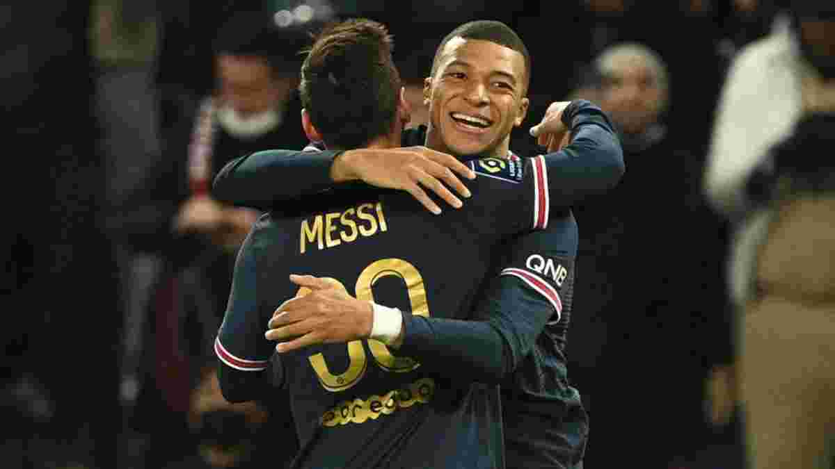 ПСЖ в скучном матче обыграл Монако благодаря юбилейным голам Мбаппе