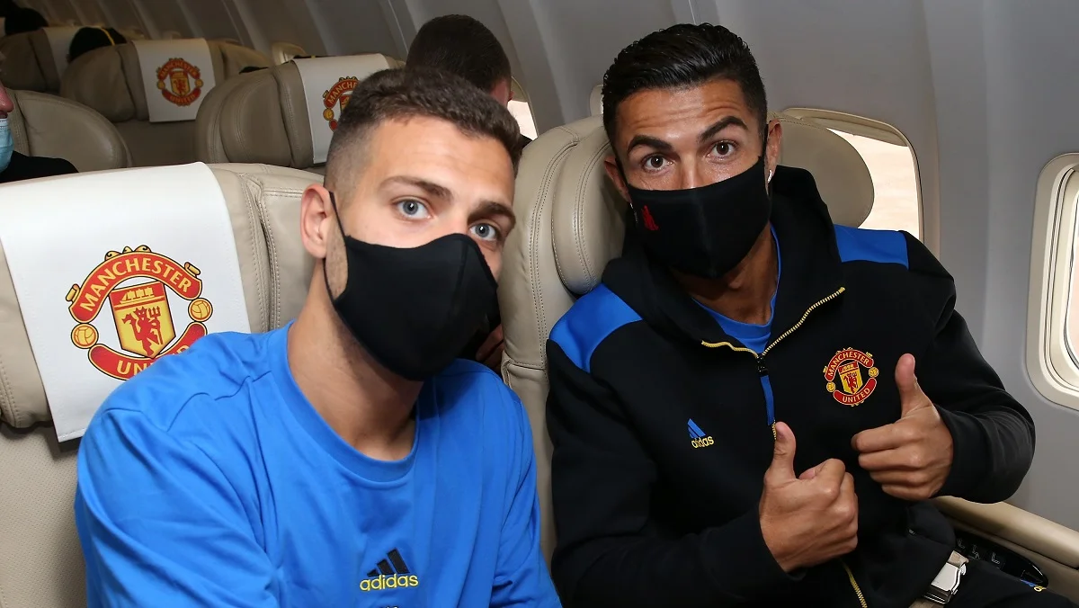 Діогу Далот і Кріштіану Роналду / Twitter МЮ