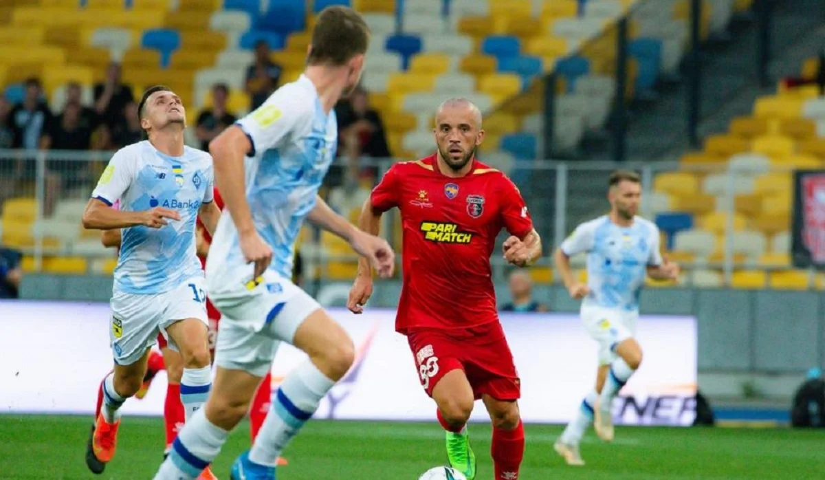 Роберт Гегедош в матче с Динамо / ФК Верес