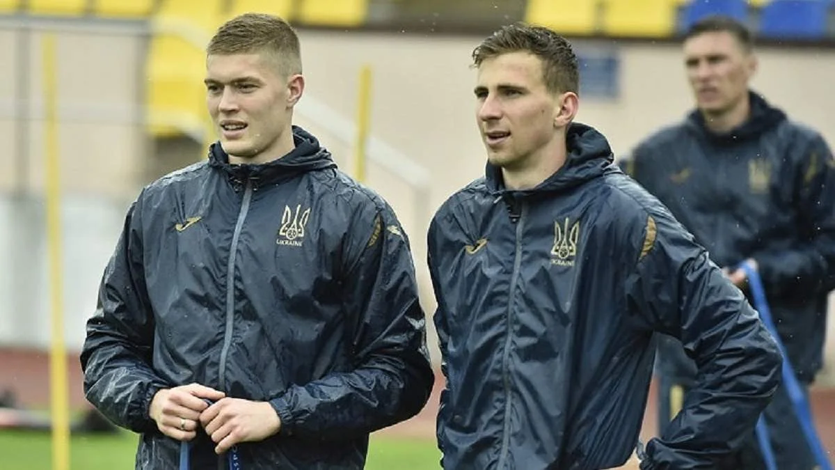 Артем Довбик та Ілля Забарний / Фото УАФ