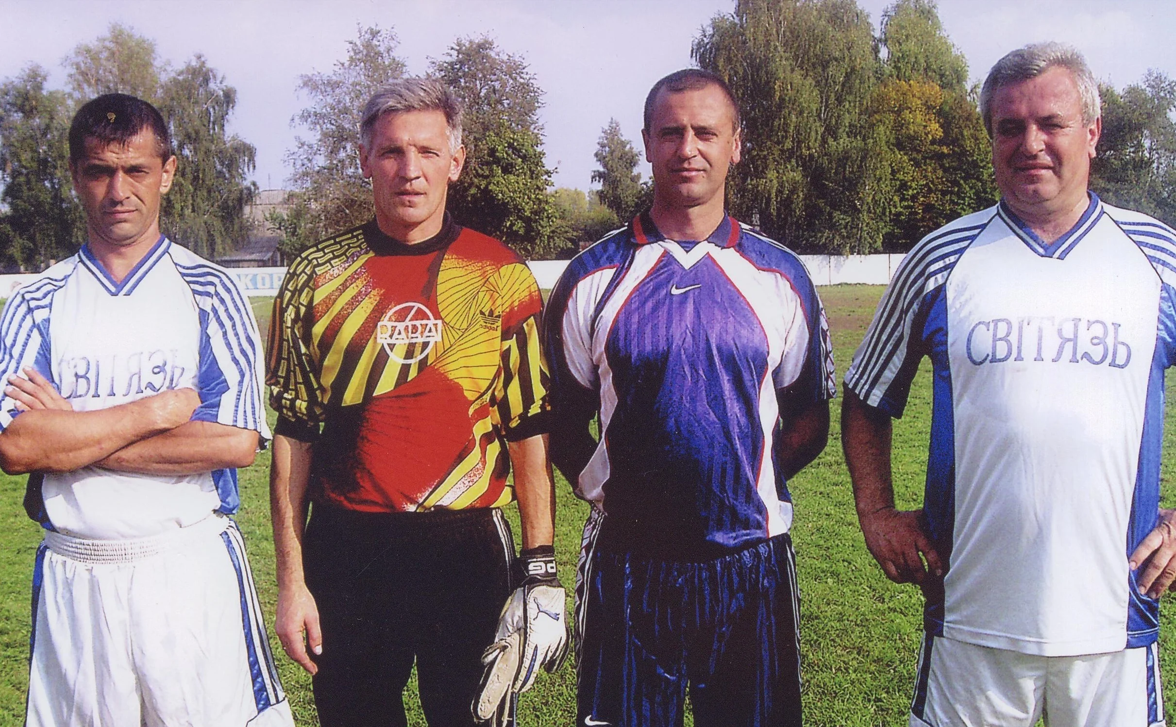 Иван Корпонай, Сергей Чабан, Адальберт Корпонай, Тиберий Корпонай (слева-направо)