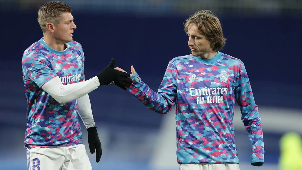 Тони Кроос и Лука Модрич / Twitter Реала