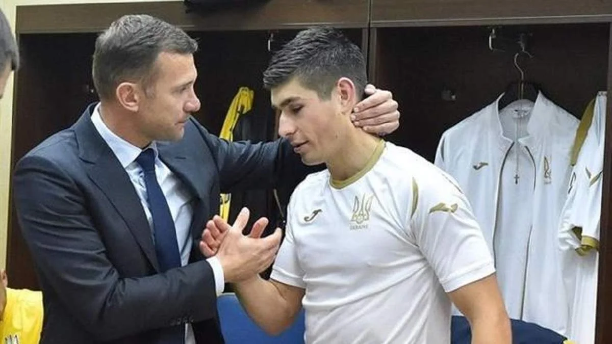 Шевченко та Маліновський / сайт УАФ