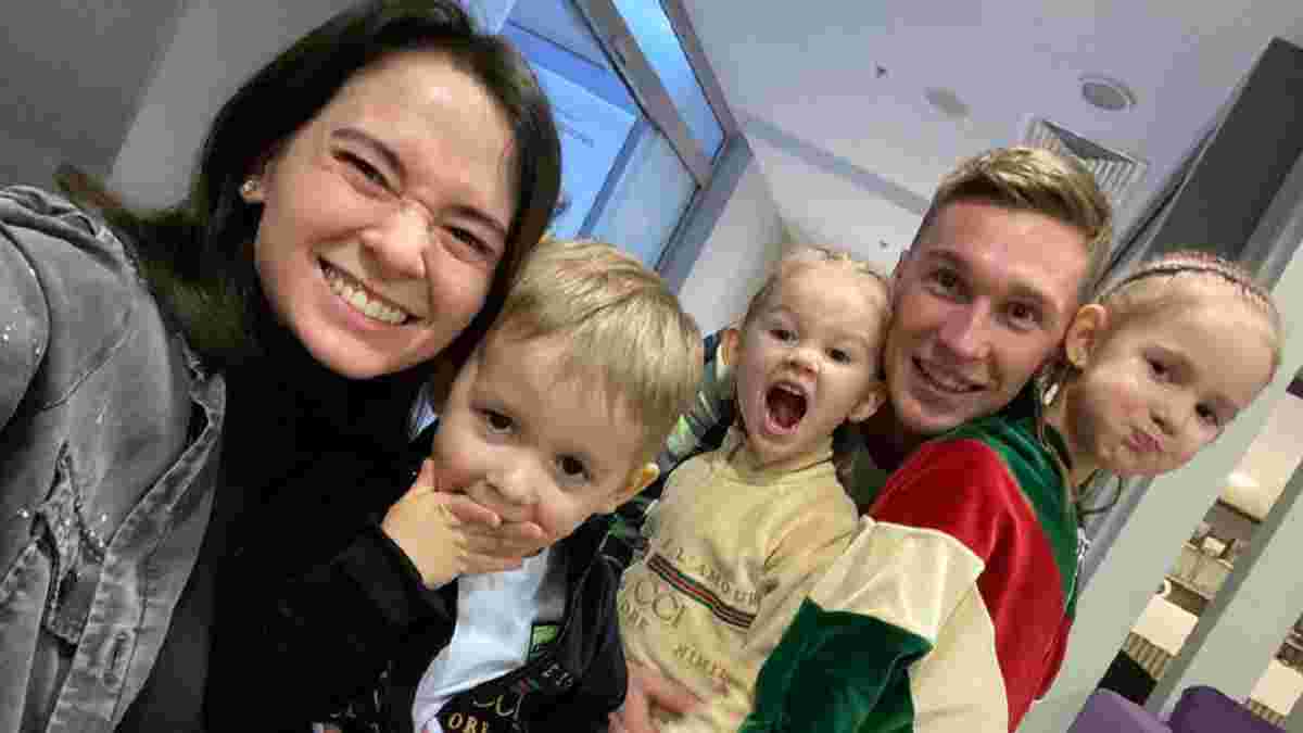 Сидорчук очікує на четверту дитину в сім'ї – фото дня від капітана Динамо