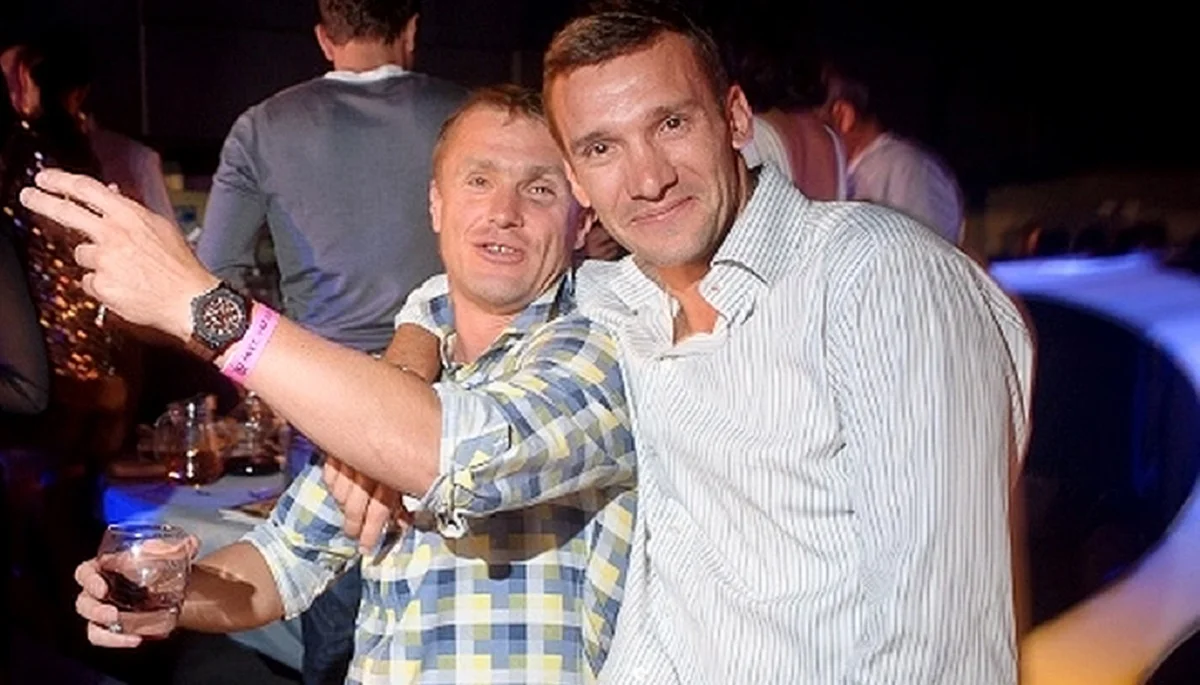 Сергій Ребров та Андрій Шевченко / фото з відкритих джерел