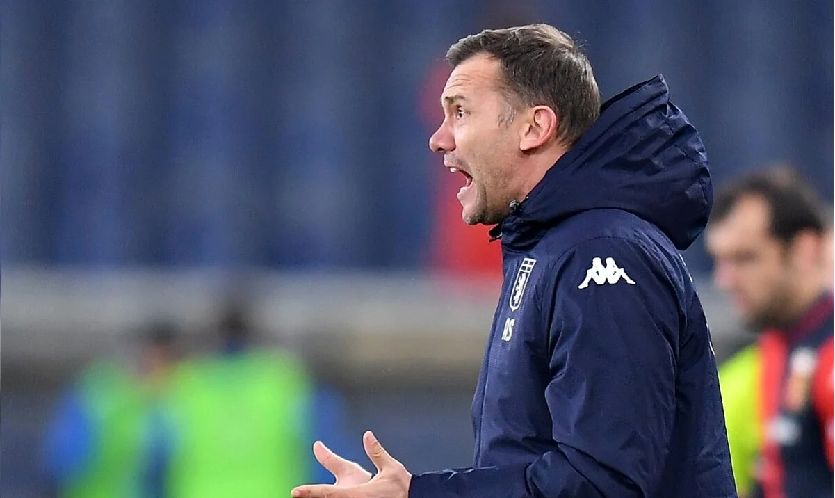 Андрій Шевченко керує "автобусом" / Фото ФК Дженоа