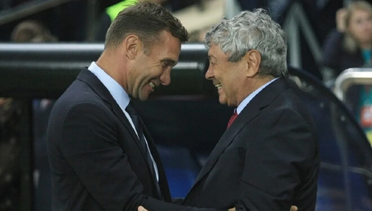 Андрій Шевченко і Мірча Луческу / Getty Images